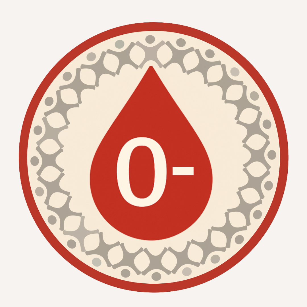 O-mazing Universal Donor | O Negative Donor Badge