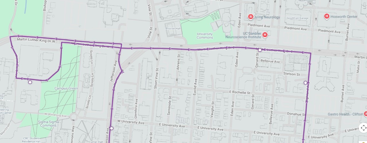 Hoxworth Blood Center on the campus of University of Cincinnati