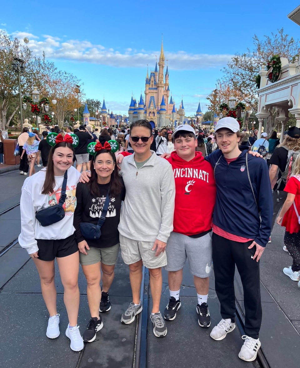 Weber family on vacation