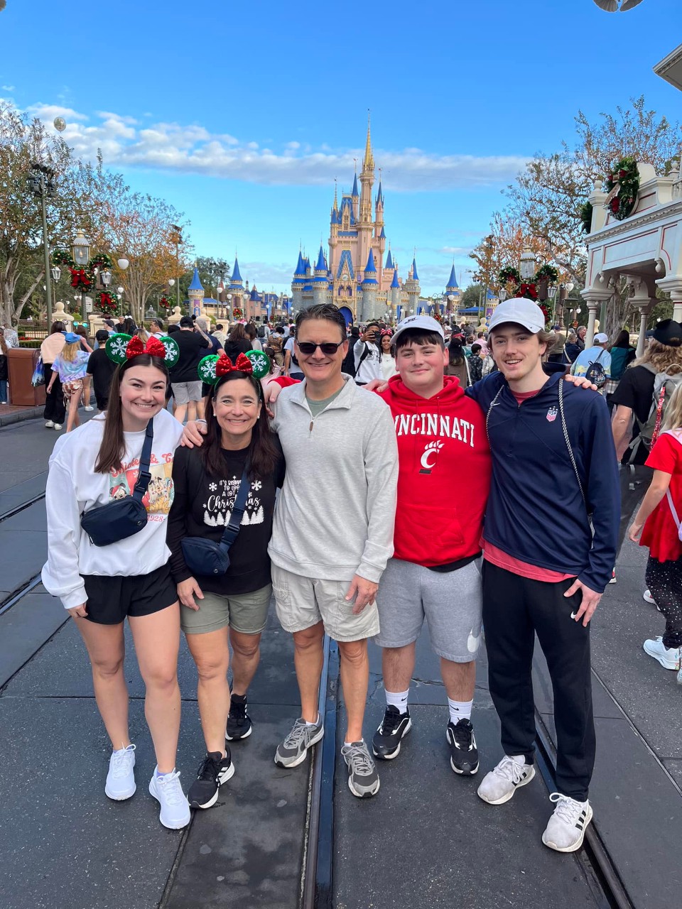 Weber family on vacation