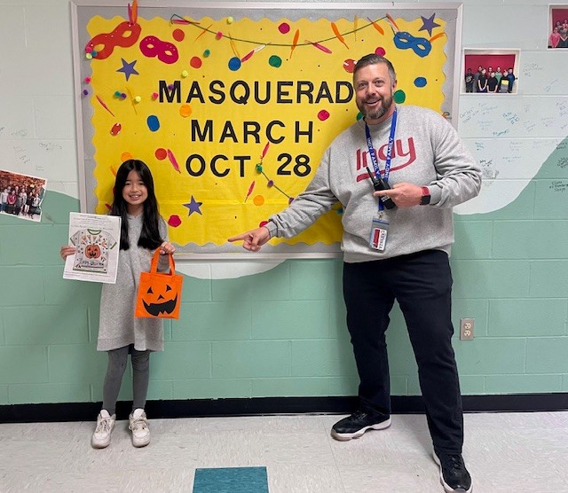 John at Independence Elementary School