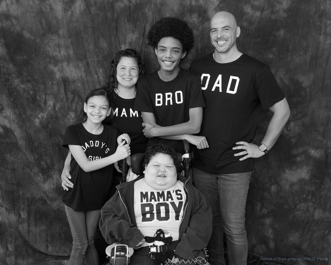 Ollie Rodriguez and his family